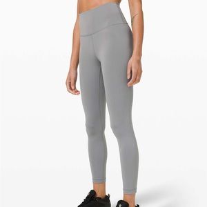 Lululemon Wunder Train HR Legging 25” Rhino Grey